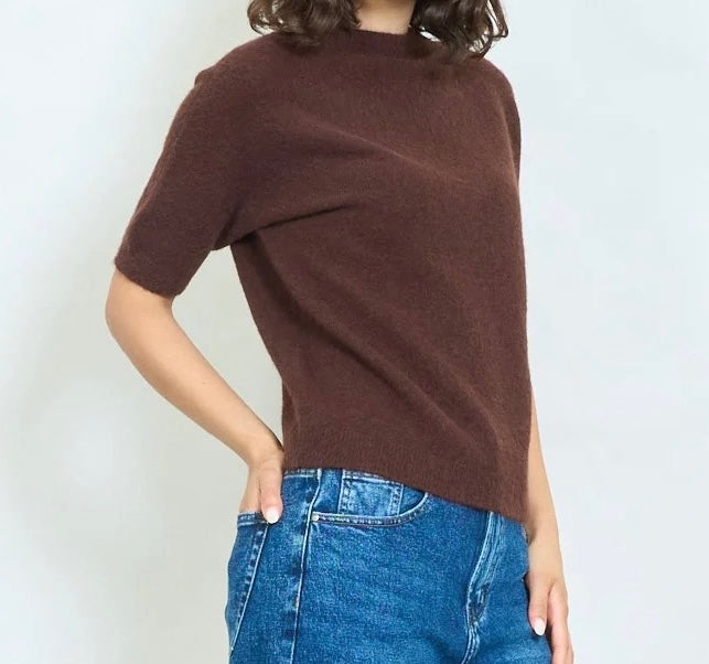 Feinstrickpulli Halbarm