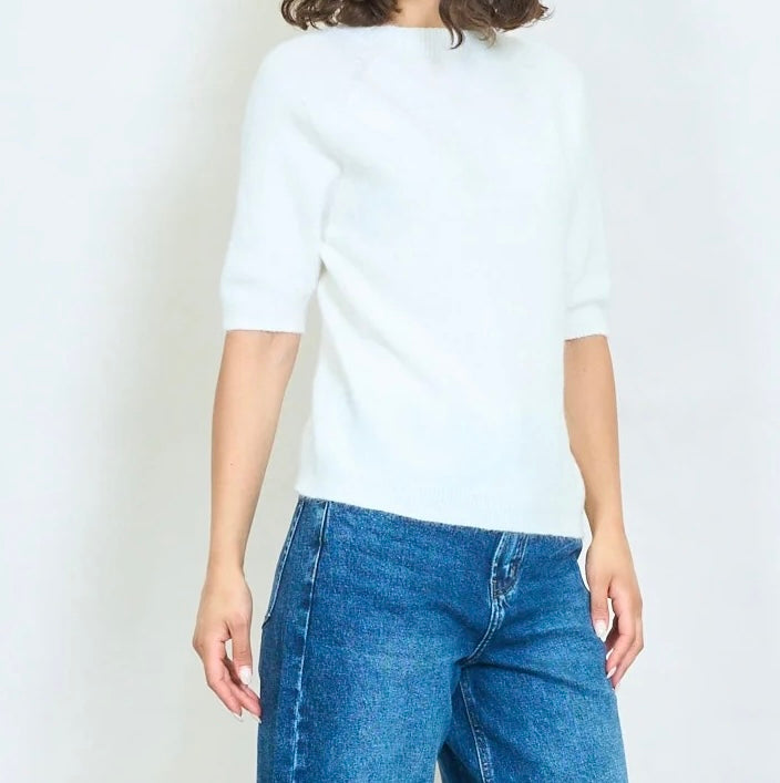 Feinstrickpulli Halbarm