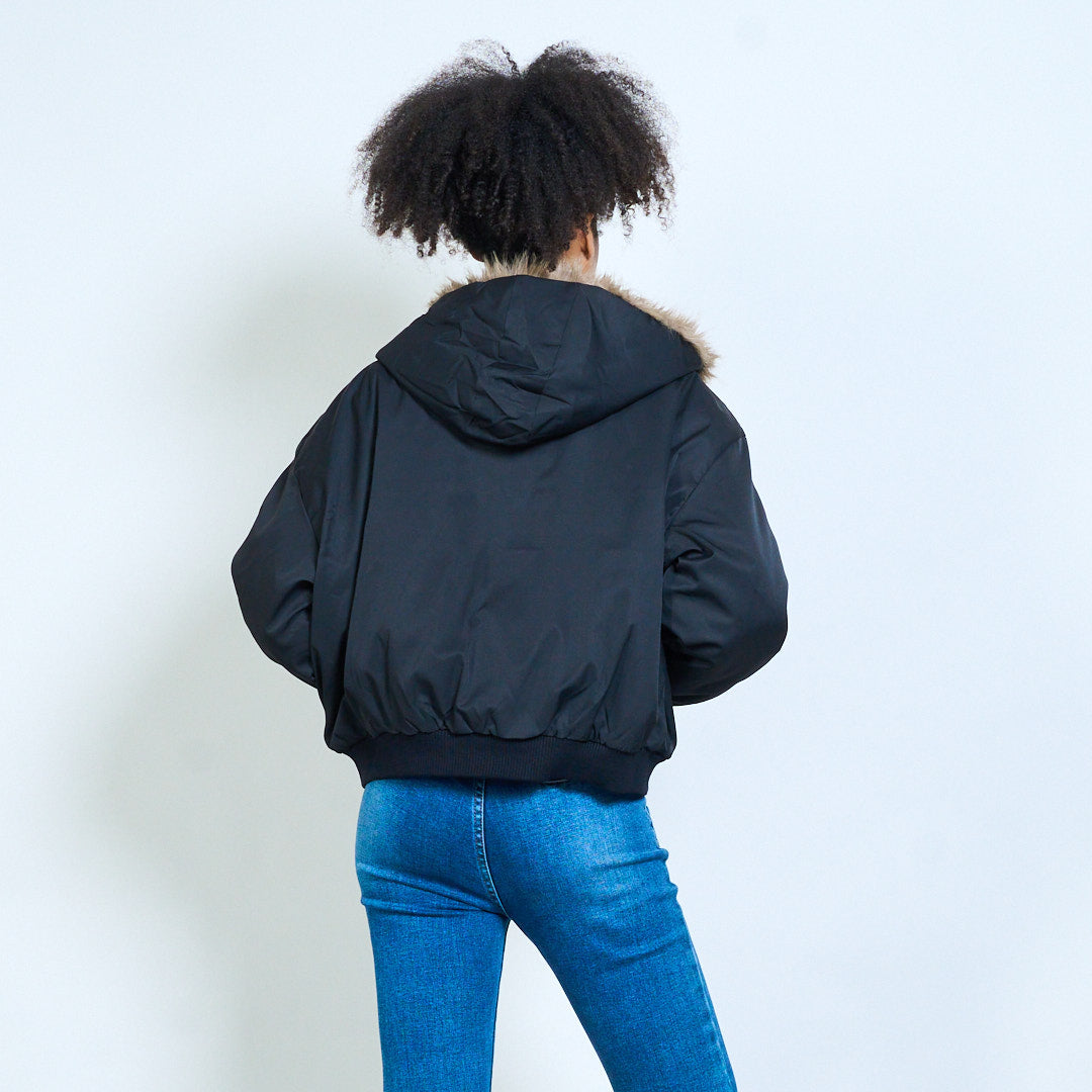 Kuschelige Bomberjacke
