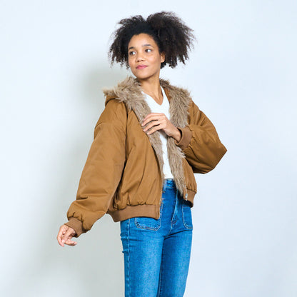 Kuschelige Bomberjacke