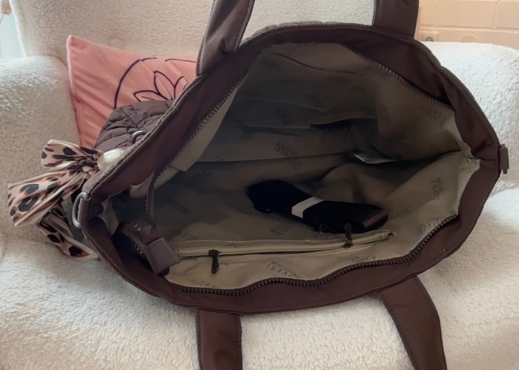 Tasche groß mit Tuch