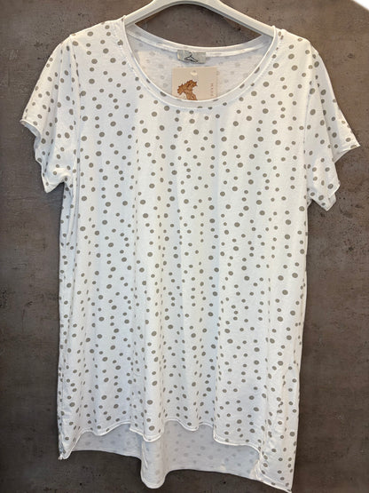 T-Shirt mit Punkten