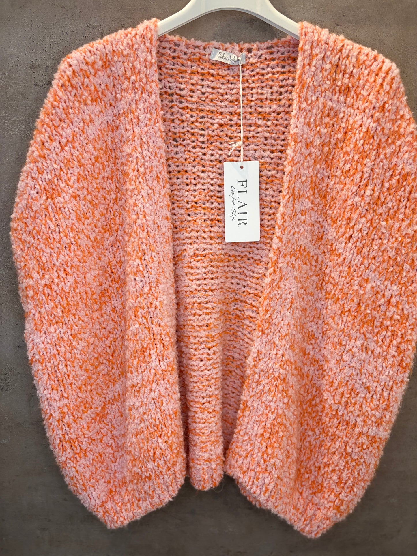 Weste Strickweste kuschelig