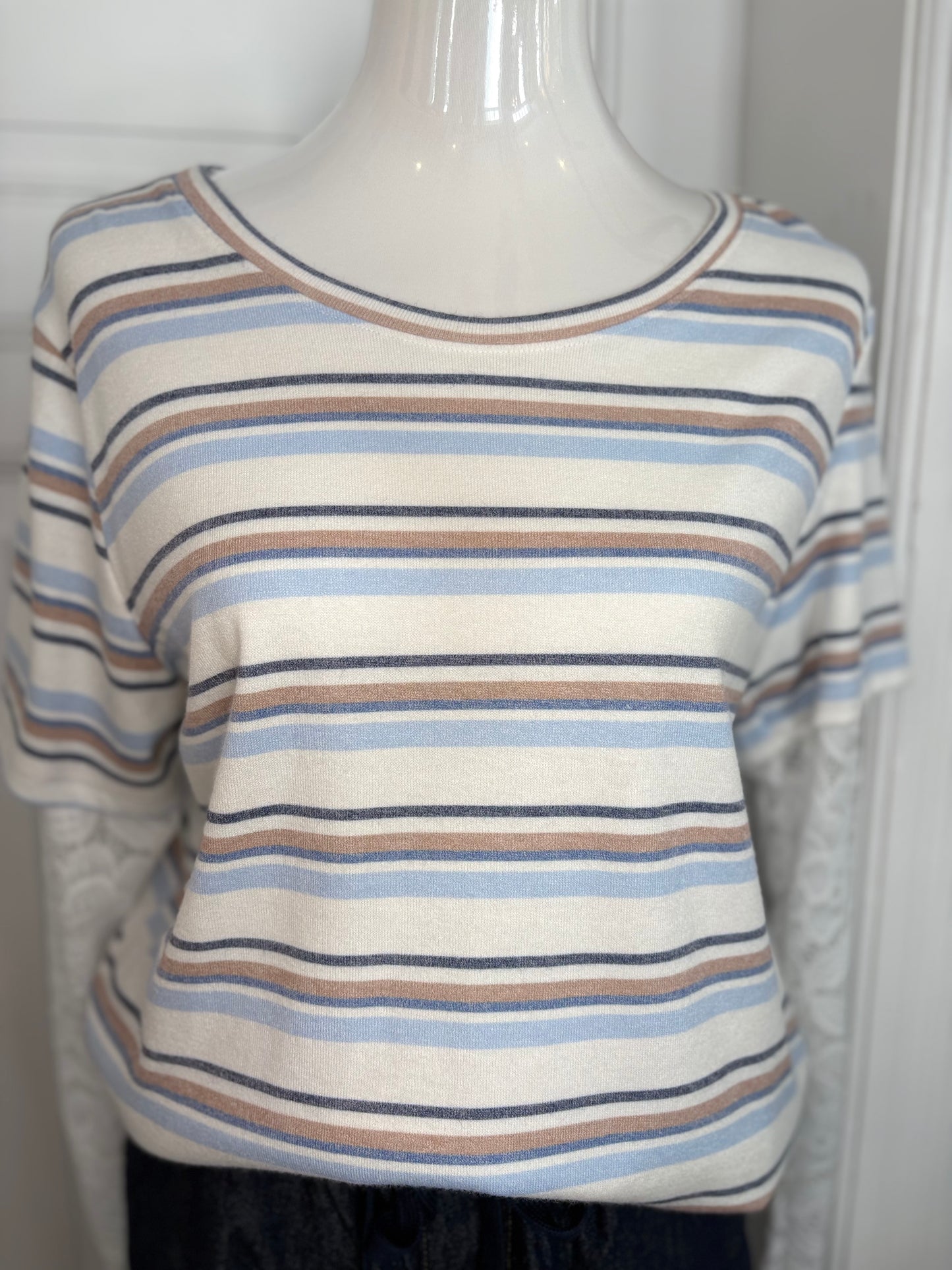 Langarm Shirt mit Spitzenärmeln