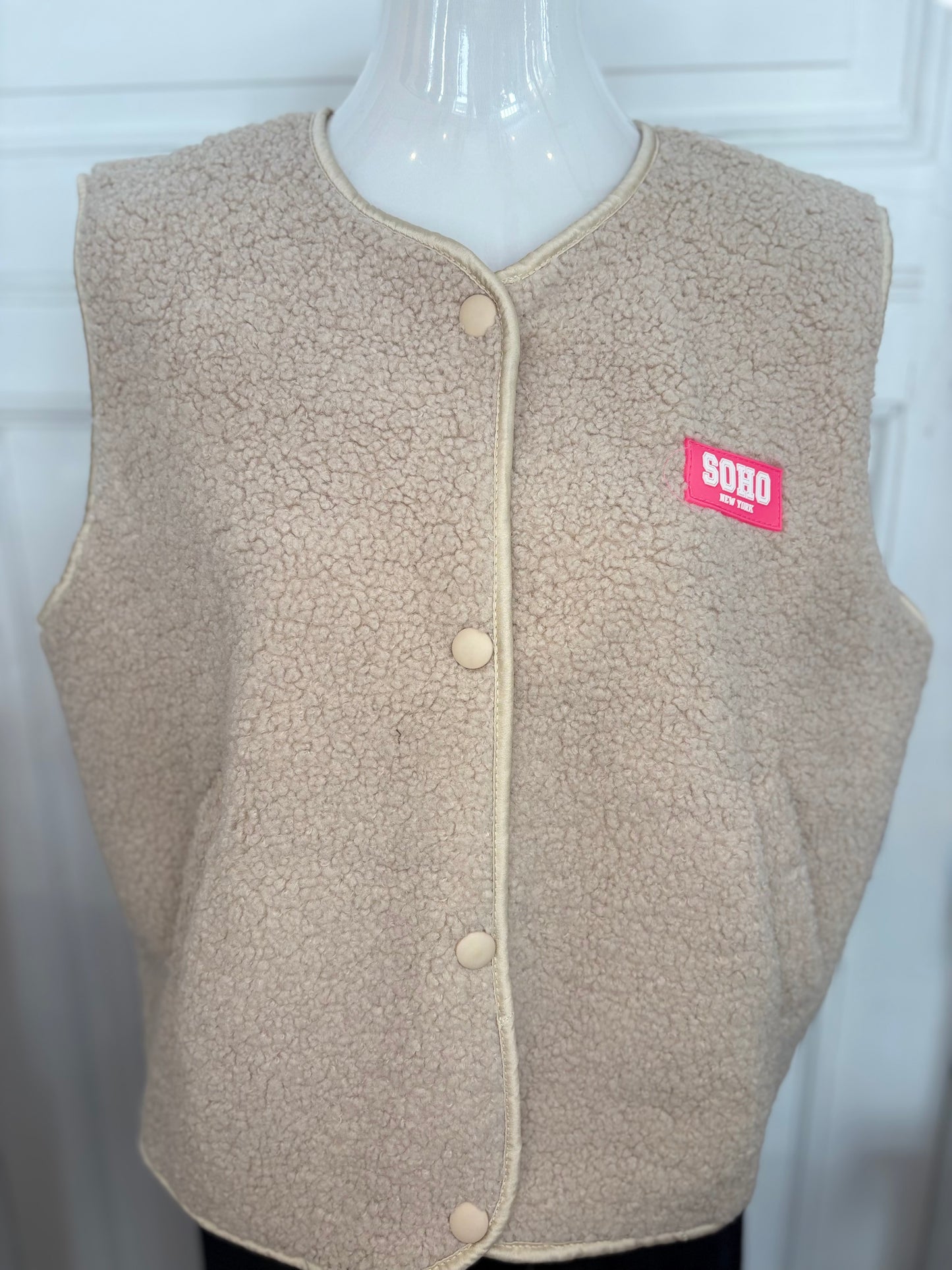 Weste Teddyweste "SOHO"