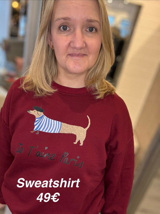 Sweatshirt "Dackel"