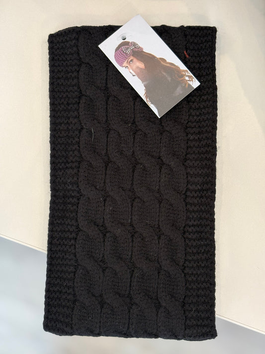 Stirnband mit Fleece gefüttert