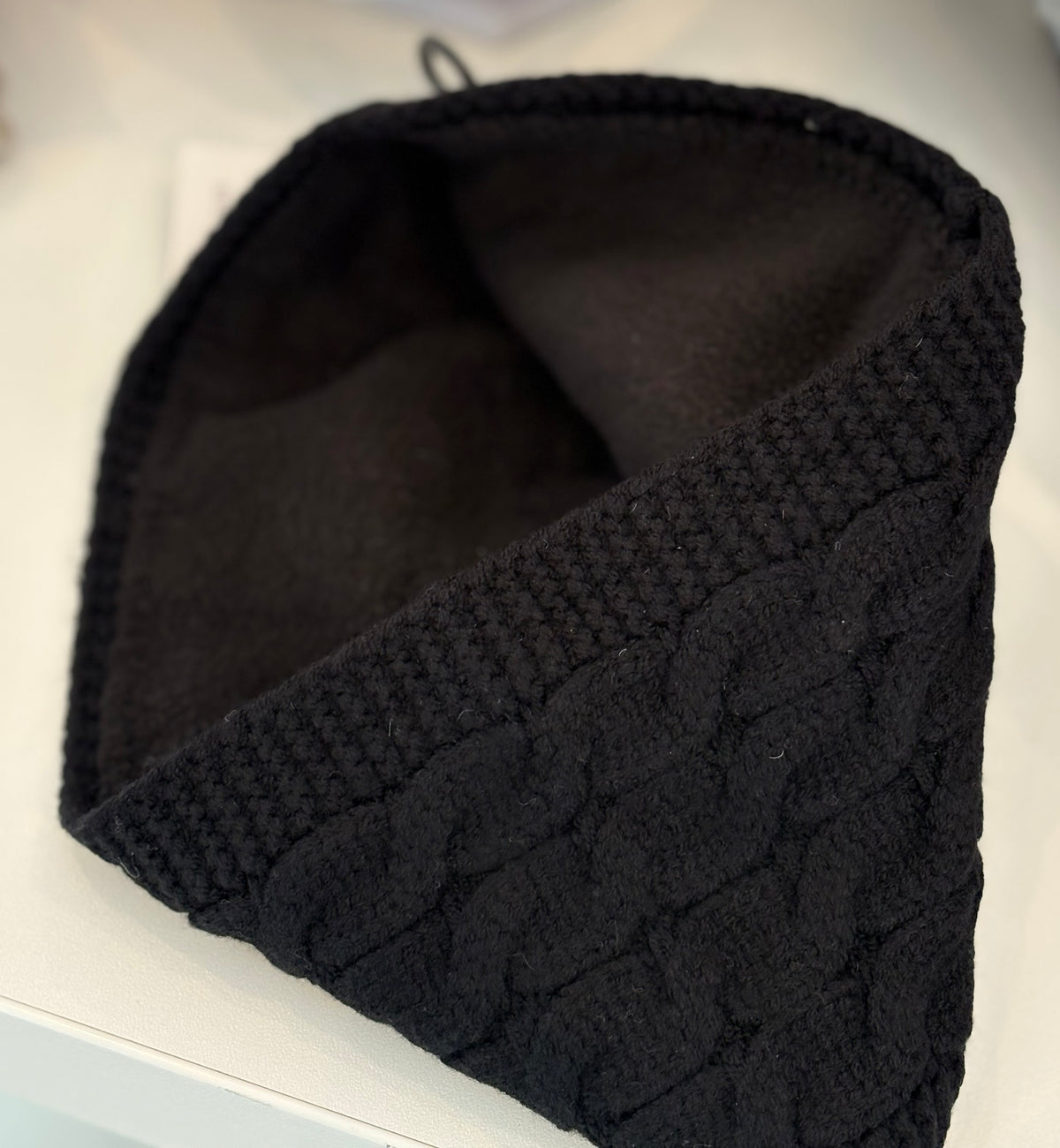 Stirnband mit Fleece gefüttert