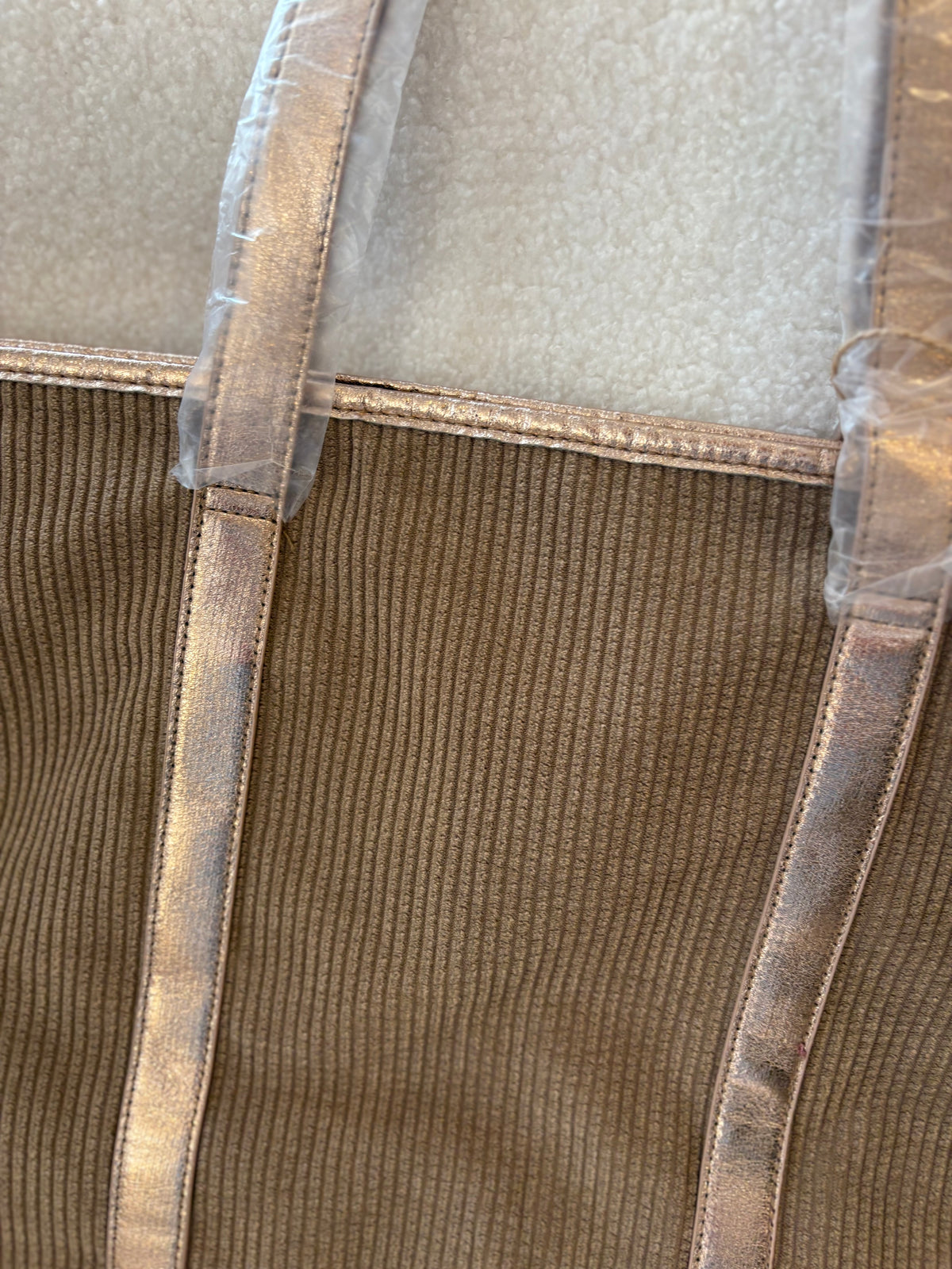 Tasche Cord Metallic