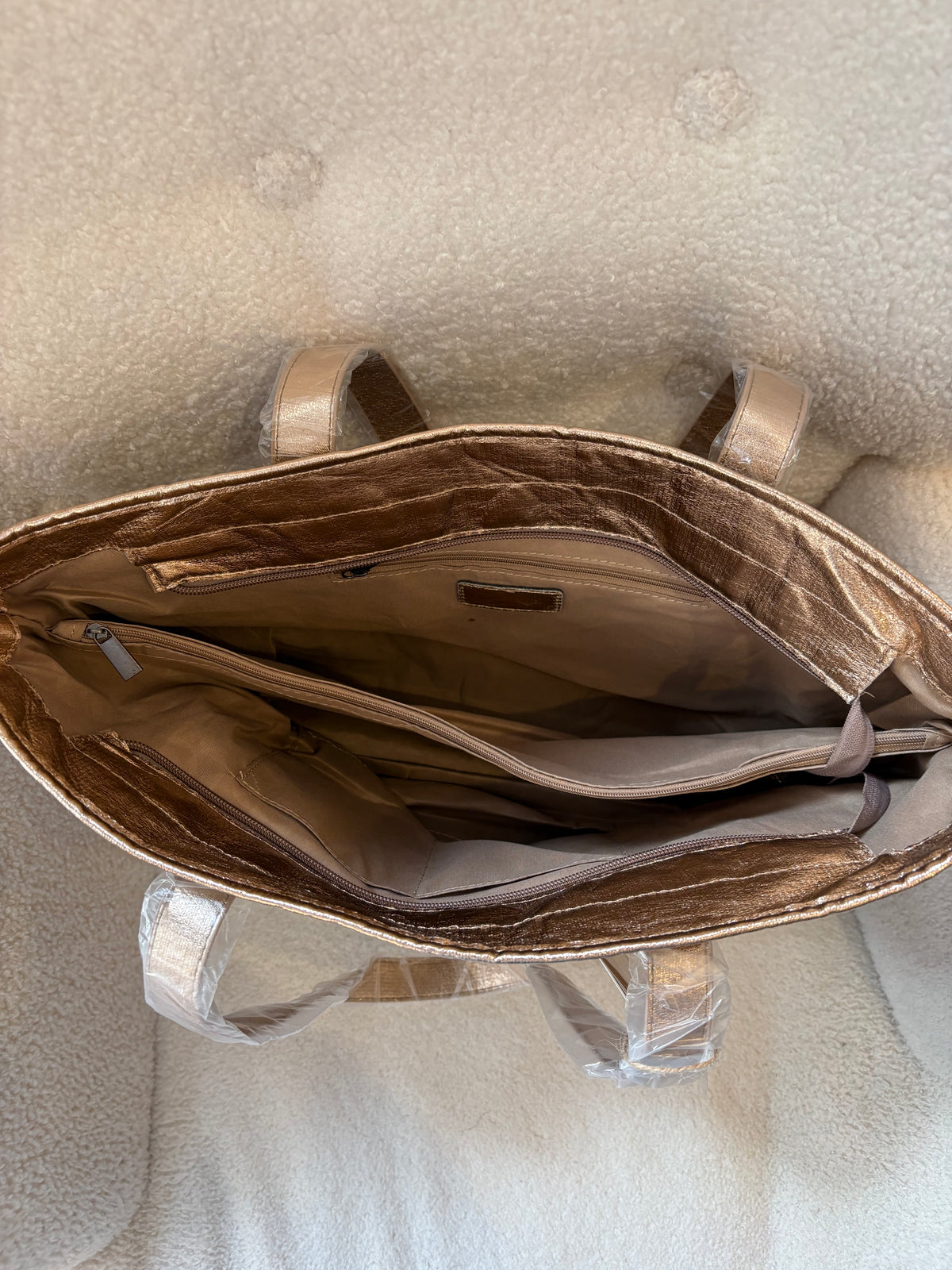 Tasche Cord Metallic