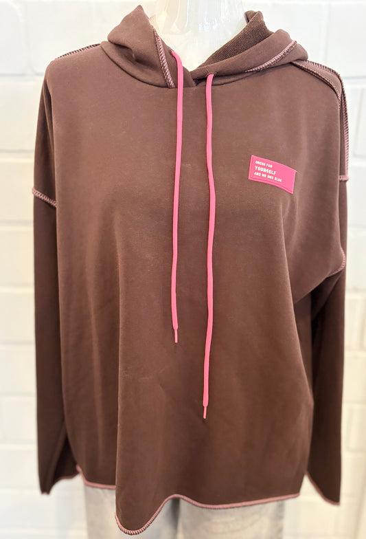 Sweatshirt Kapuze uni
