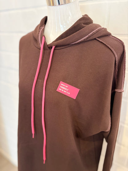 Sweatshirt Kapuze uni