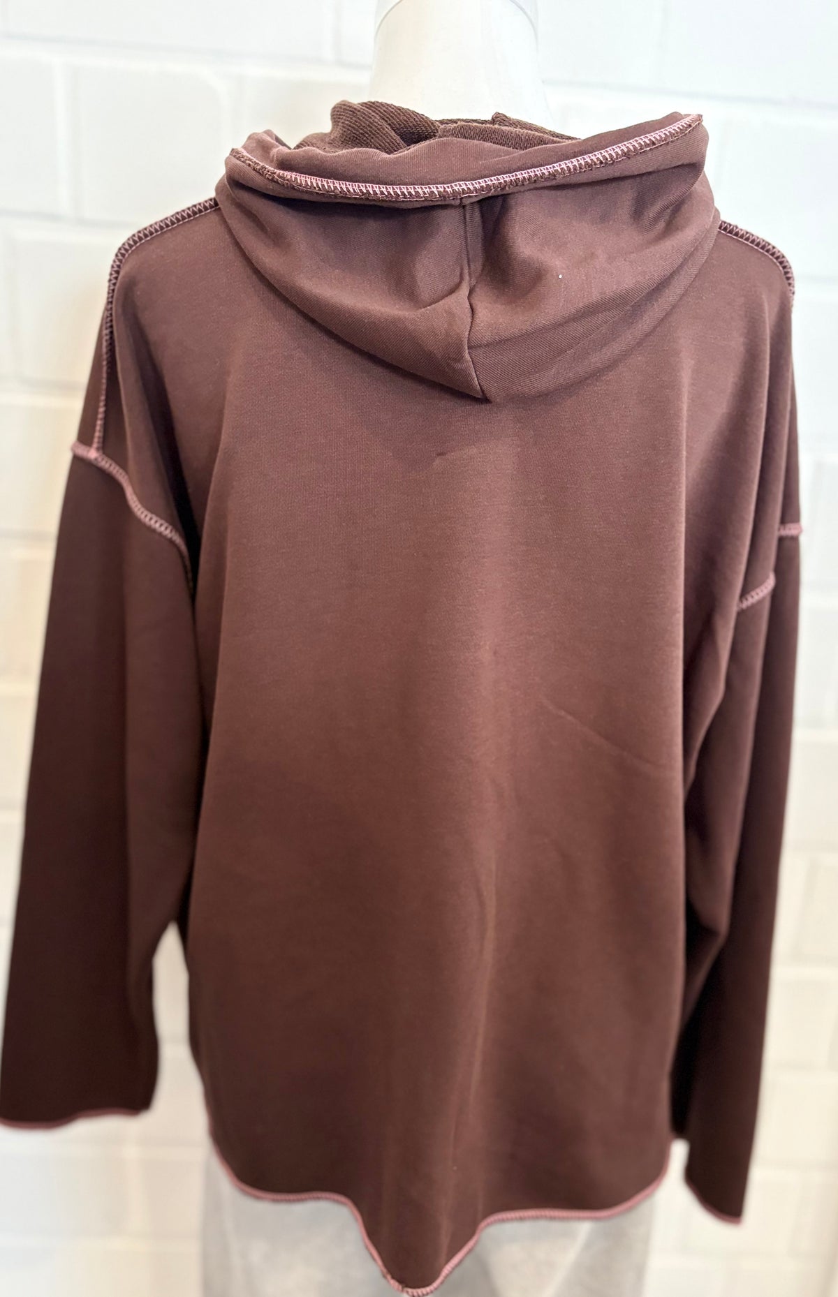 Sweatshirt Kapuze uni