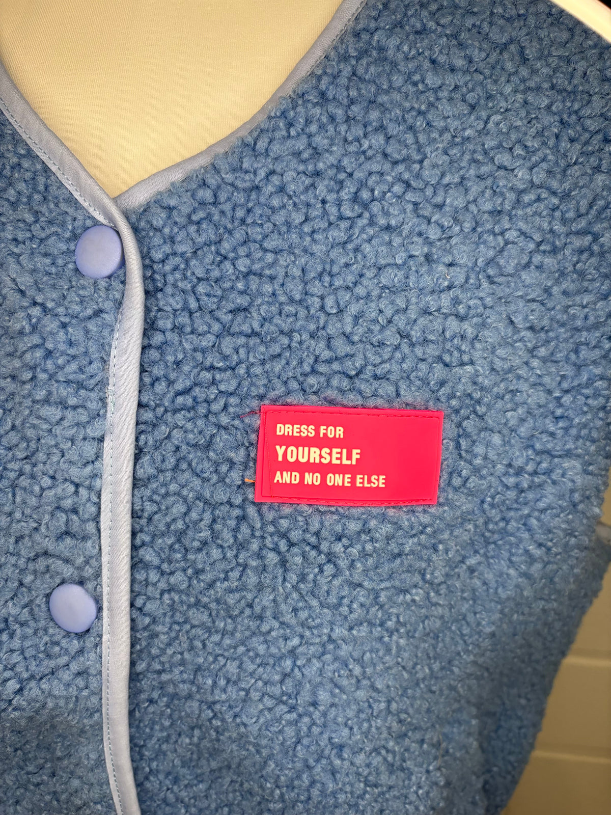 Teddyweste "Dress for Yourself"