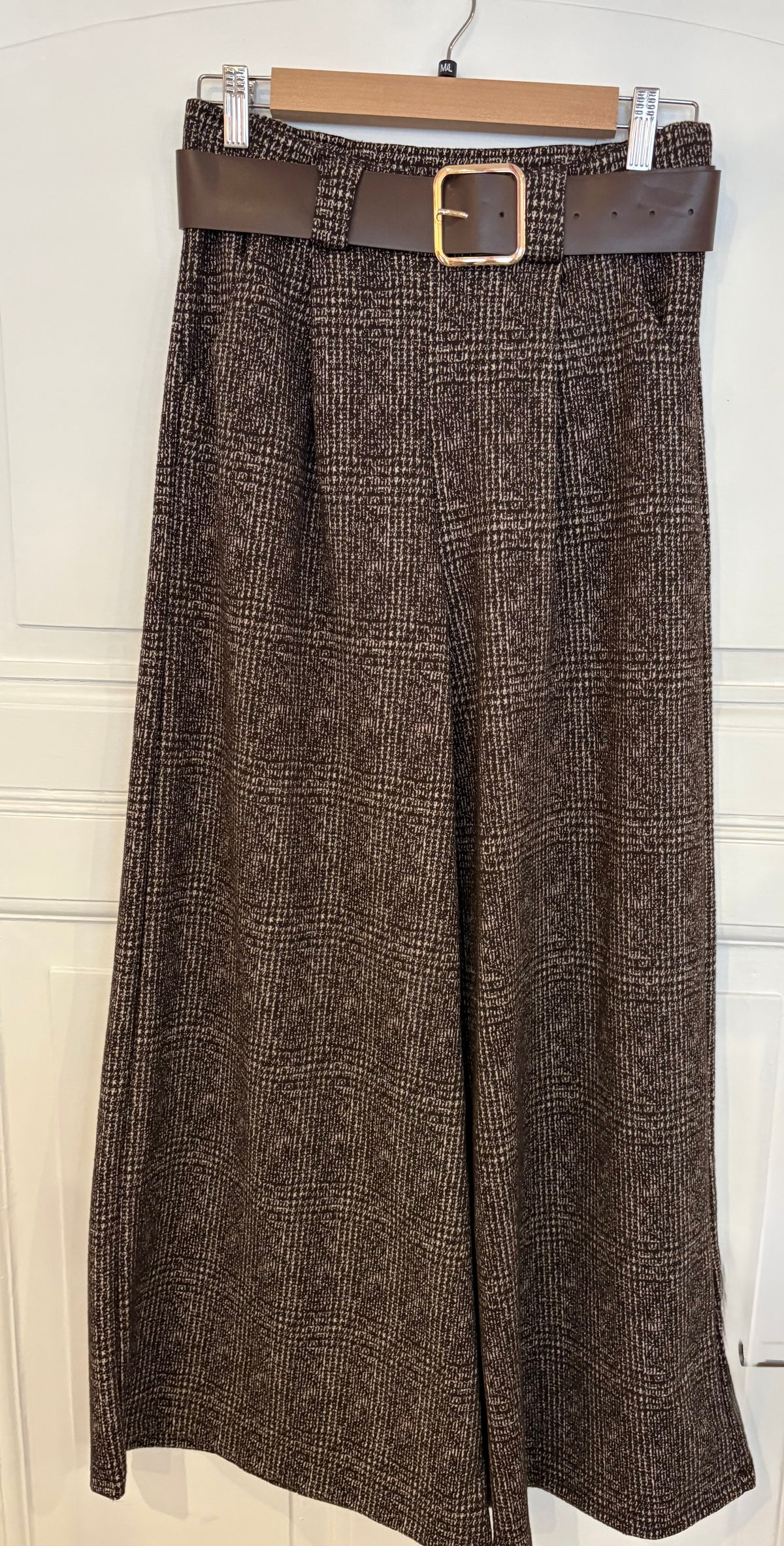 Weite Hose Schlupfhose kleine Bundfalte
