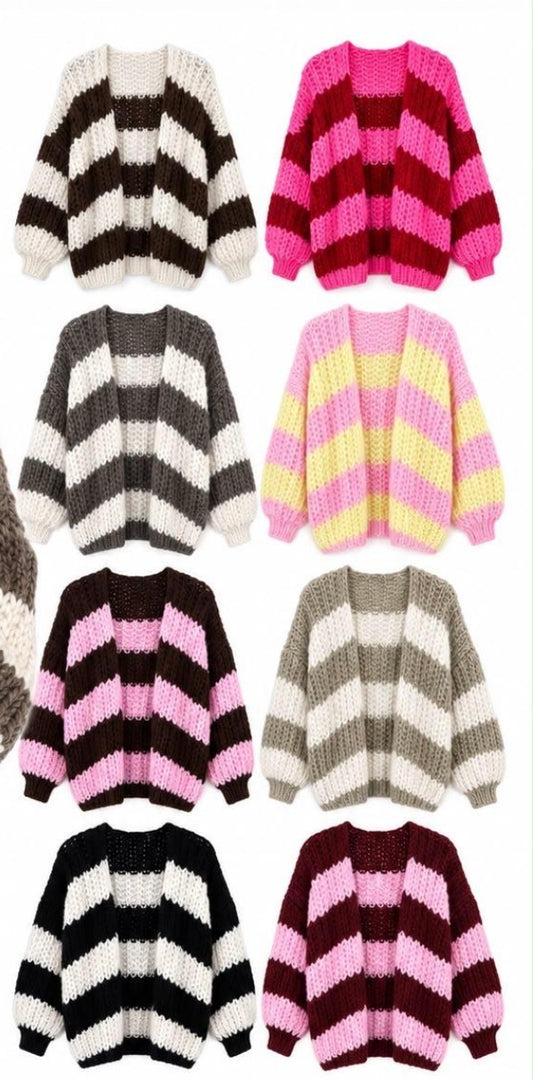 Grobstrick Jacke Cardigan