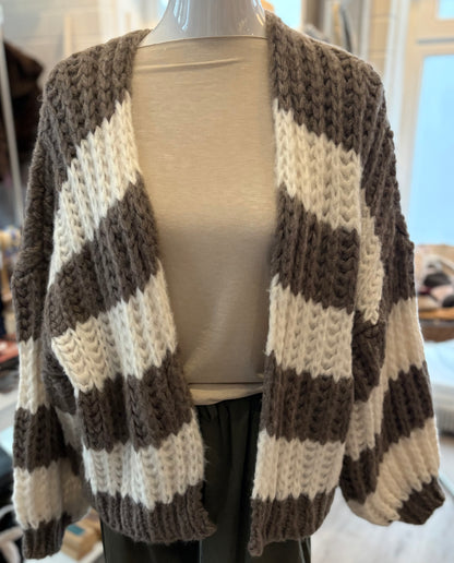 Grobstrick Jacke Cardigan
