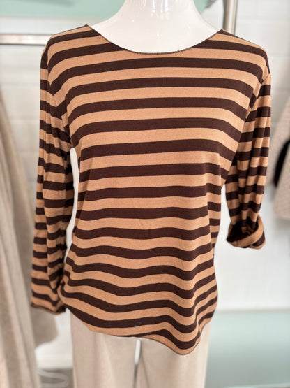 Langarmshirt Feinstrick gestreift