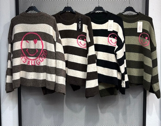 Pullover Smiley