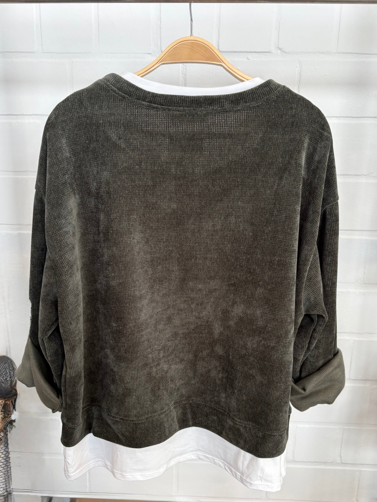 Sweatshirt "Layer" Cordoptik