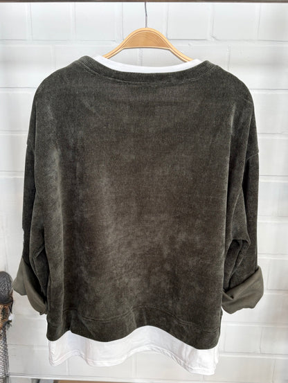Sweatshirt "Layer" Cordoptik