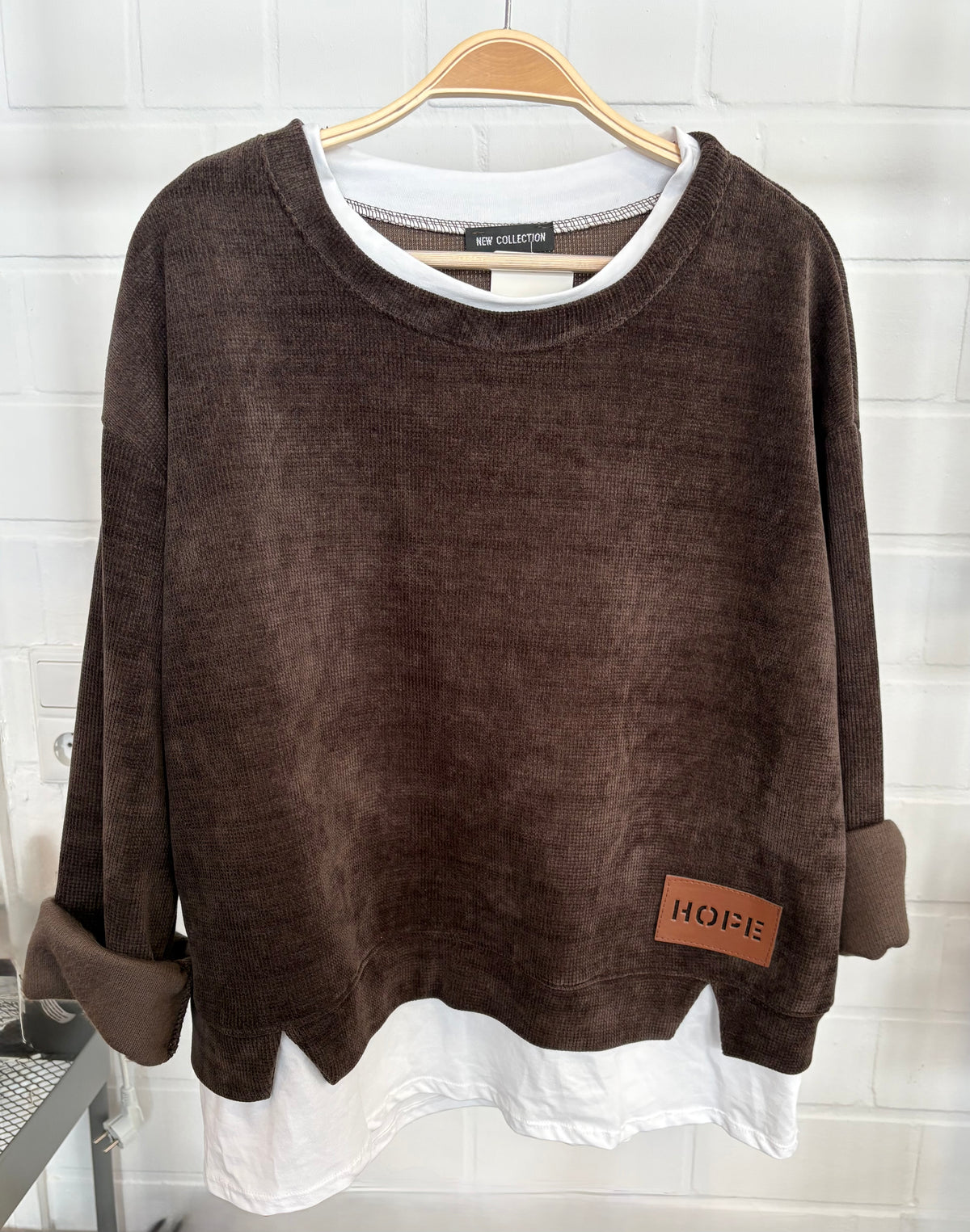 Sweatshirt "Layer" Cordoptik