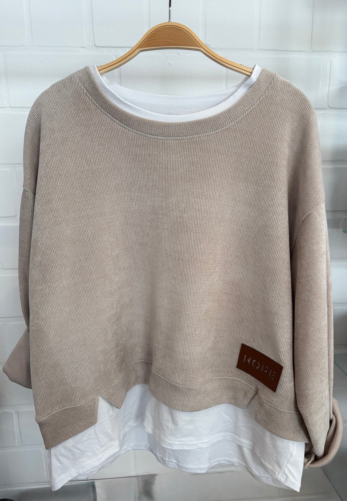 Sweatshirt "Layer" Cordoptik