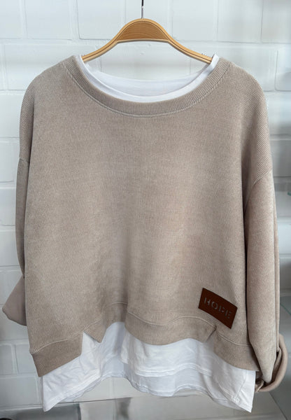 Sweatshirt "Layer" Cordoptik