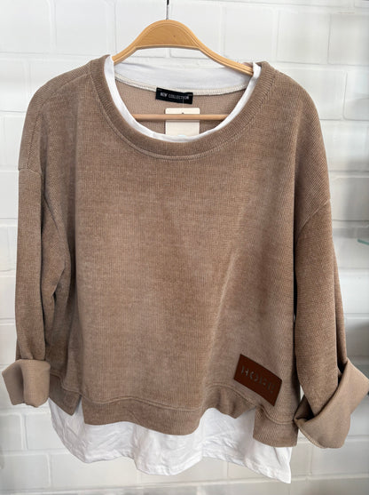 Sweatshirt "Layer" Cordoptik