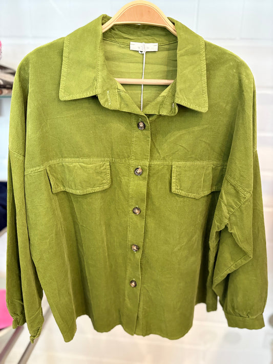 Bluse Cordbluse