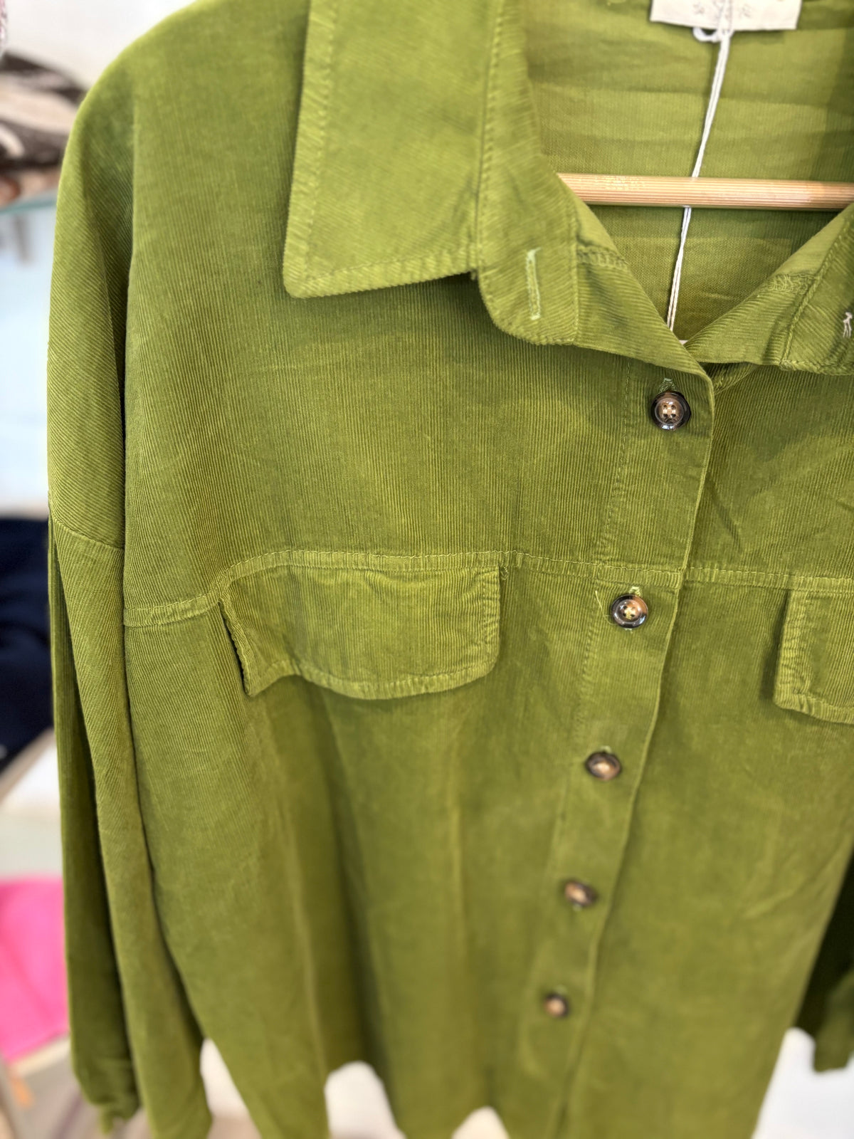 Bluse Cordbluse