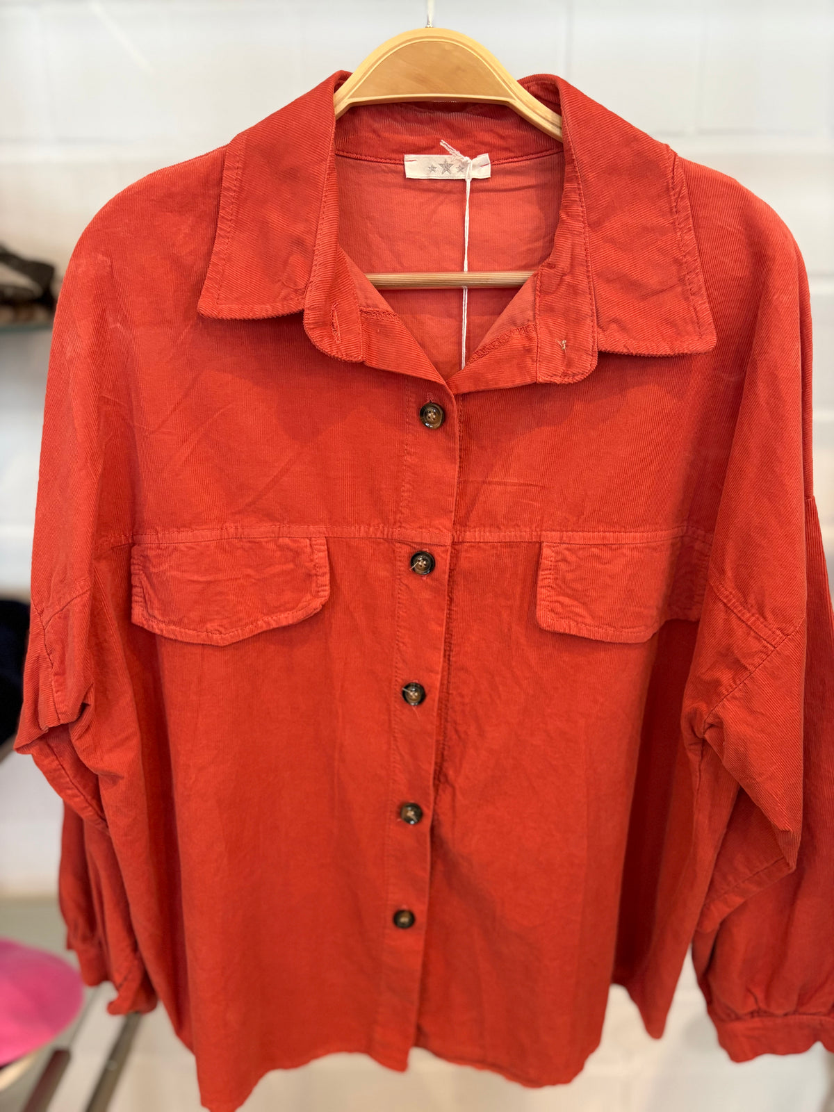 Bluse Cordbluse
