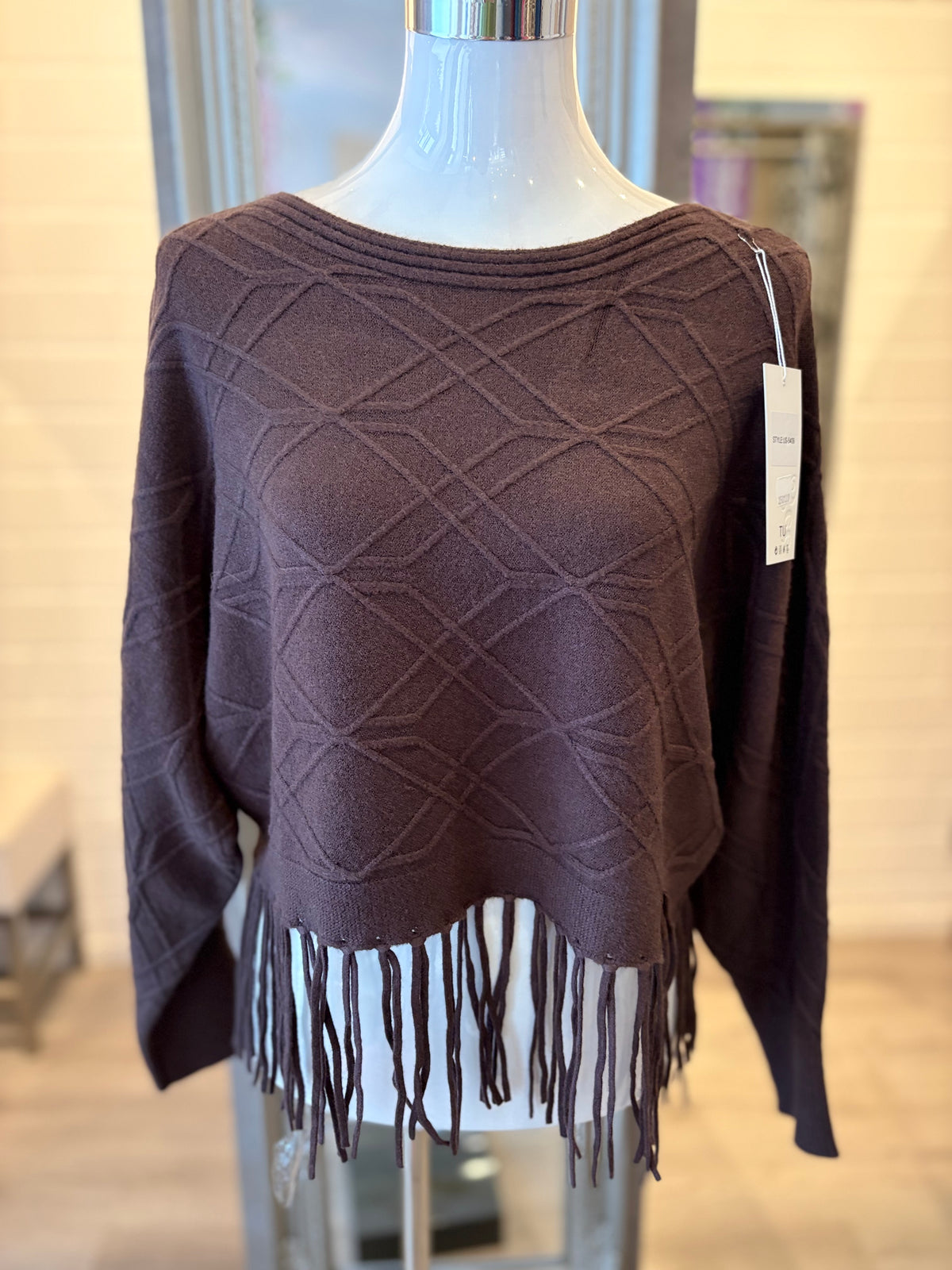 Pullover Fransen
