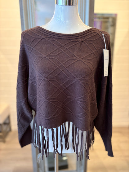 Pullover Fransen