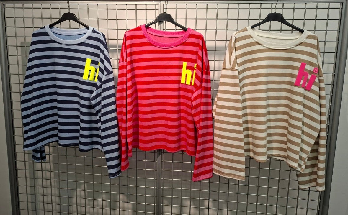 Sweatshirt "hi"