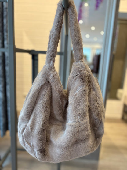 Tasche Umhängetasche Fake Fur