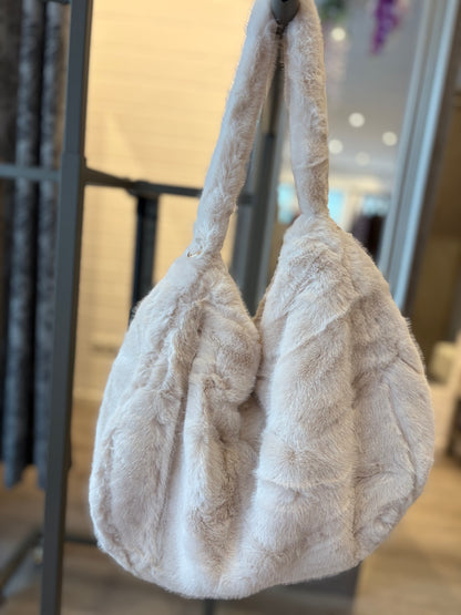 Tasche Umhängetasche Fake Fur