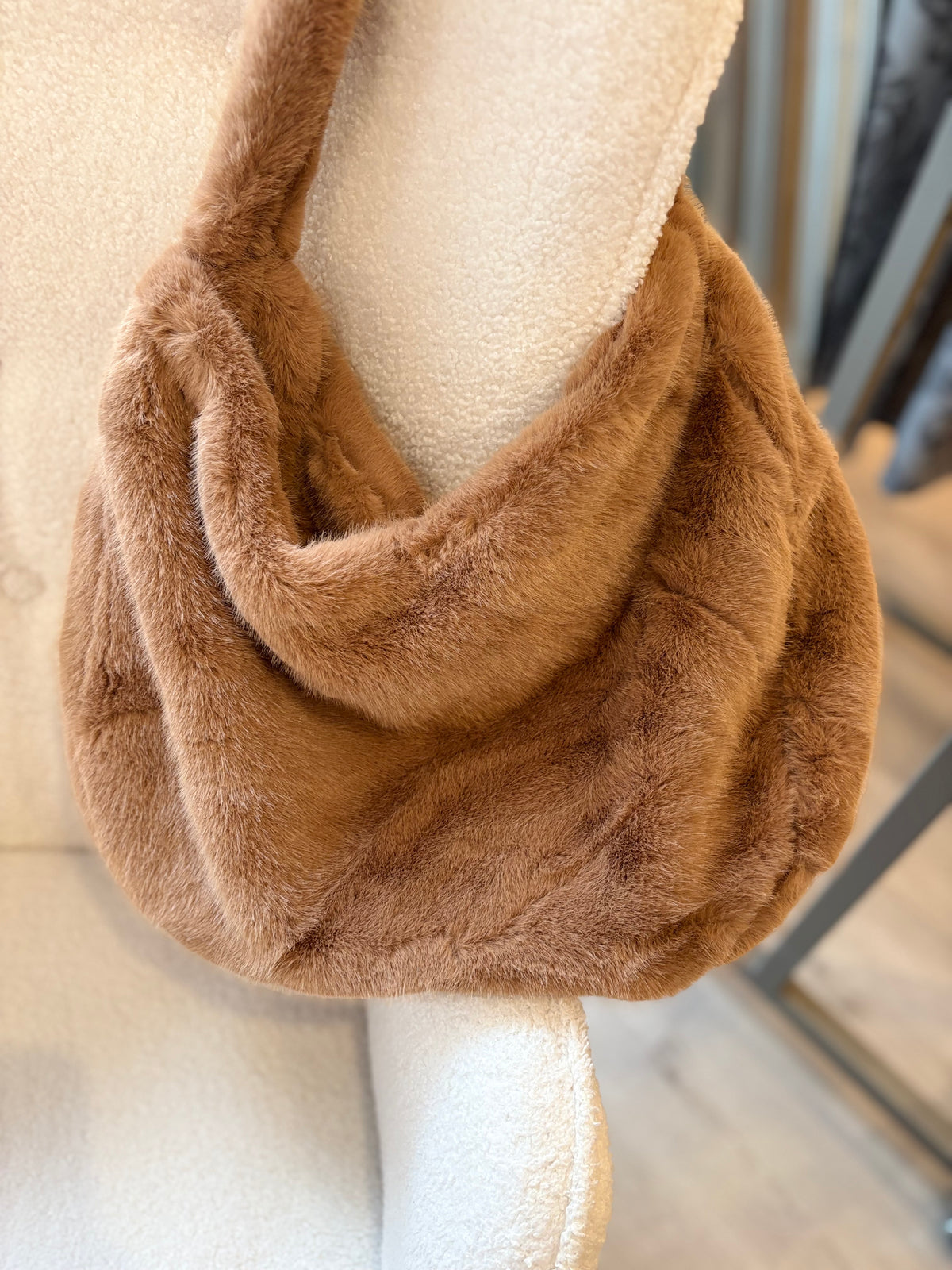 Tasche Umhängetasche Fake Fur