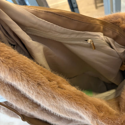 Tasche Umhängetasche Fake Fur