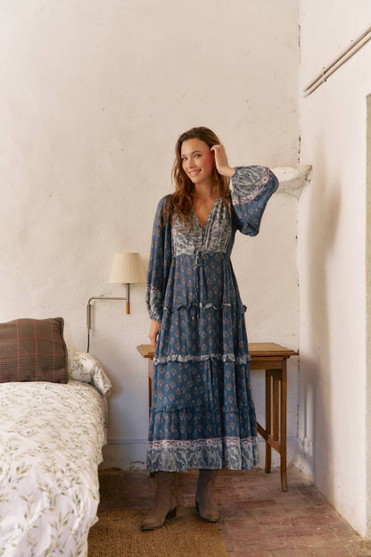Nico Print Luciana Maxikleid