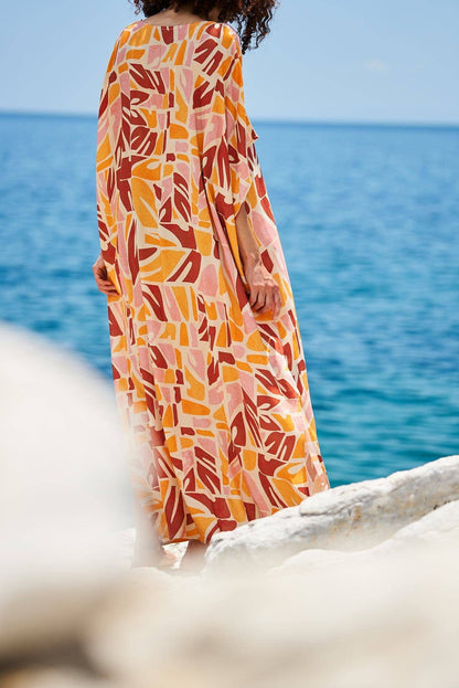 Kokkosammou Maxi-Kaftan Naxos