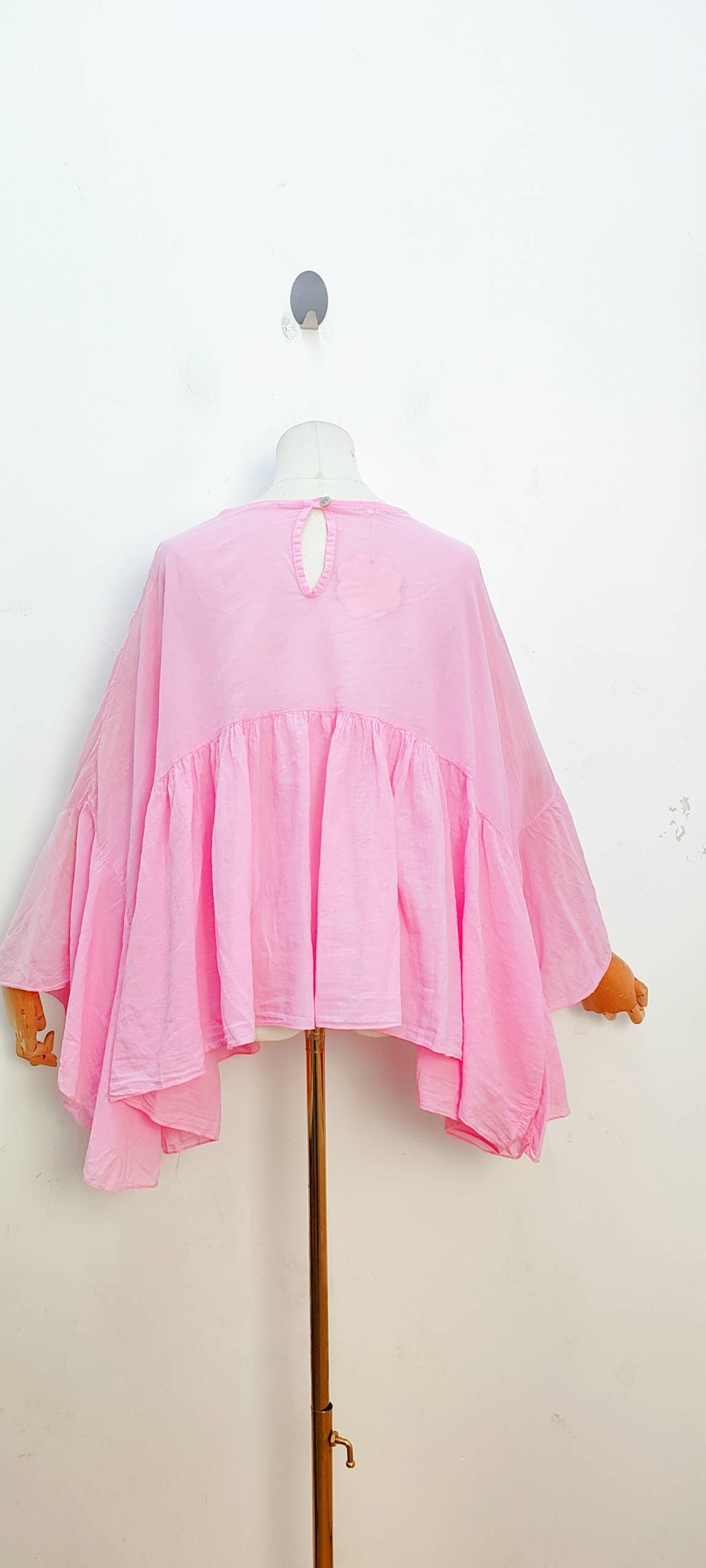 Bluse Oversized Fledermausärmel