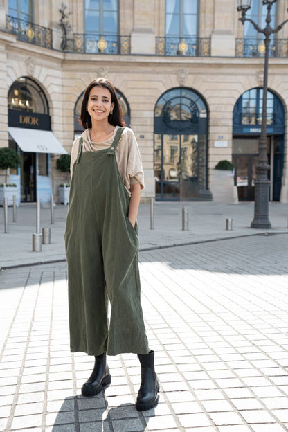 Damen-Cordlatzhose – Lässiger Stil
