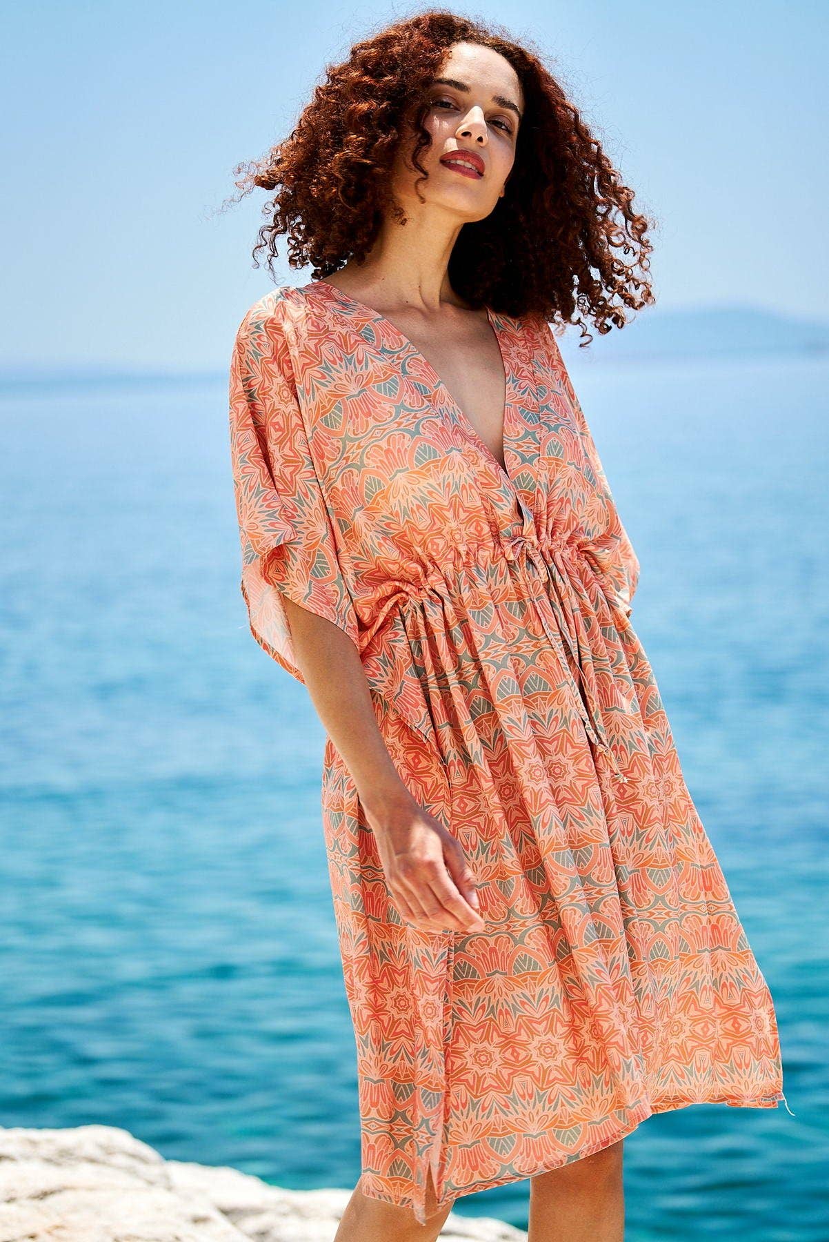 Kokkosammou Kurz-Kaftan Kreta