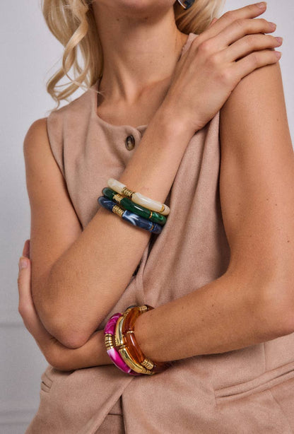 Buntes elastisches Armband