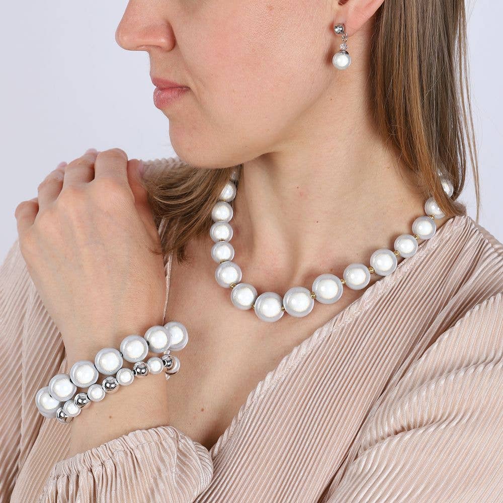 Halskette - Magic Pearls Dora 14mm
