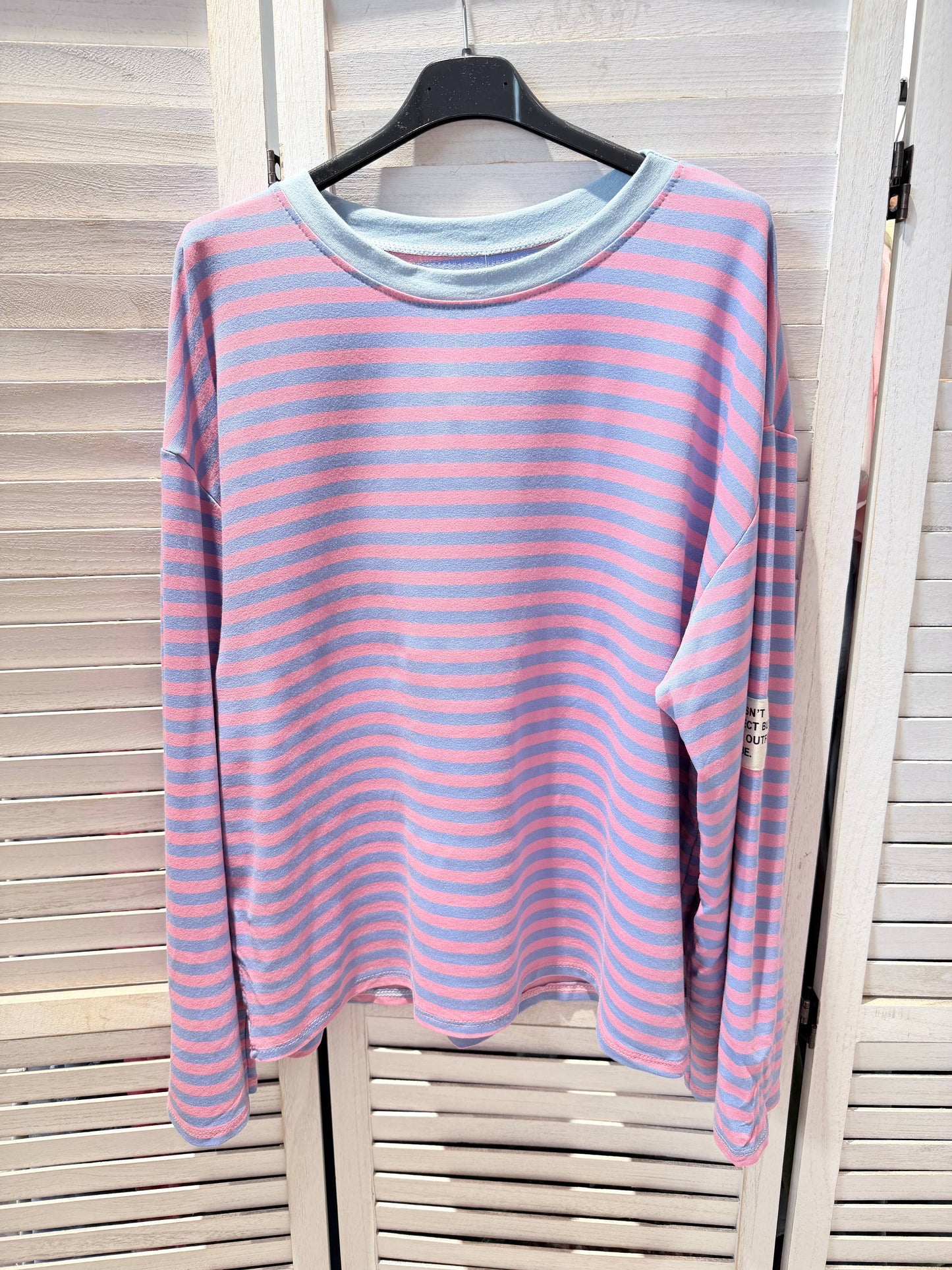 Langarm-T-Shirt mit Streifen