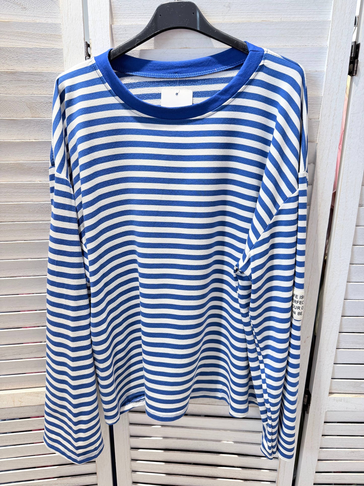 Langarm-T-Shirt mit Streifen