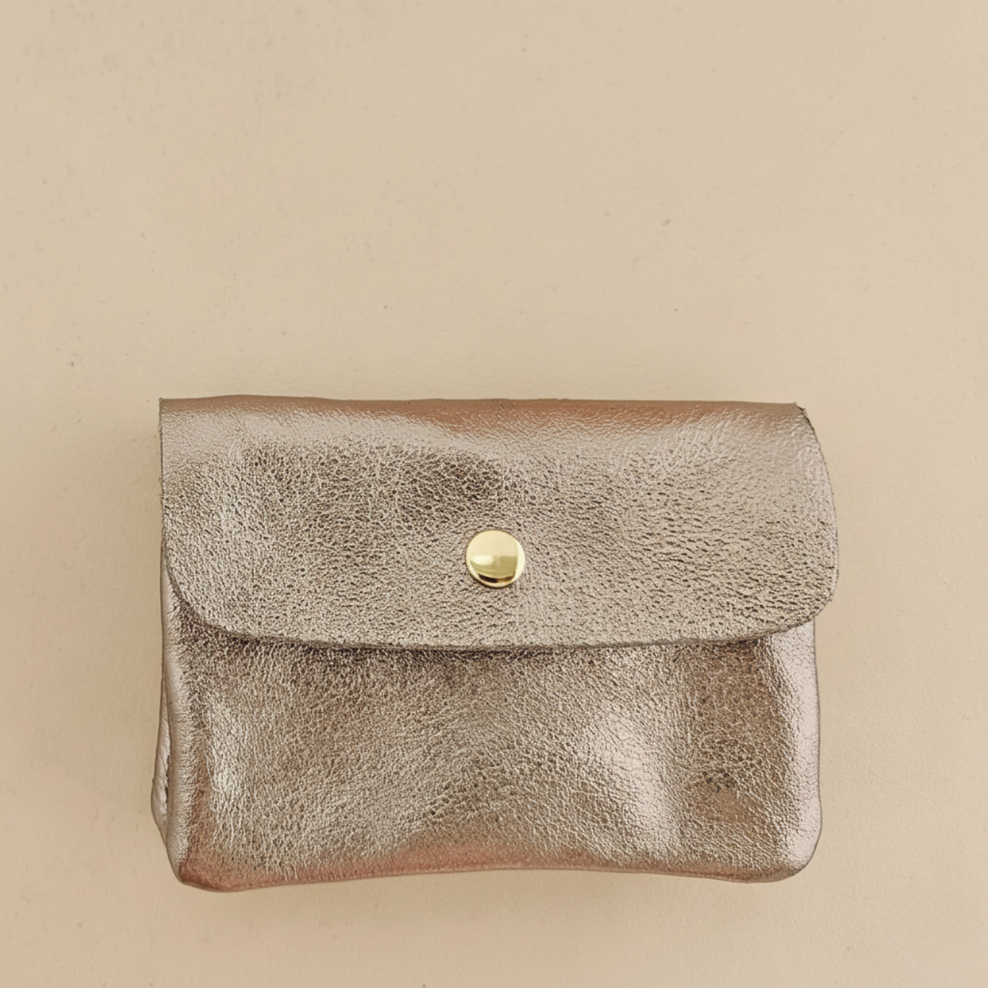 Kangoobis Leder-Geldbörse: Silber