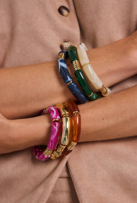 Buntes elastisches Armband